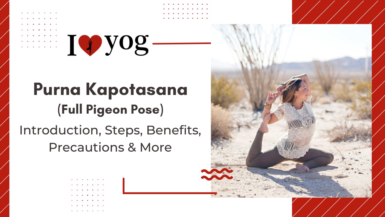 Purna Kapotasana (Full Pigeon Pose): Introduction, Steps, Benefits, Precautions, Expert Tips & Alterations